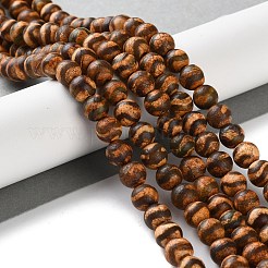 Dyed & Heated Tibetan Style dZi Beads Strands&nbsp;G-P564-A01-01A