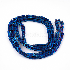 Electroplate Non-magnetic Synthetic Hematite Beads Strands&nbsp;G-S352-09