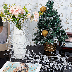 Transparent Plastic Bicone Pendant Cake Pull&nbsp;FIND-WH0126-341