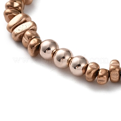 Electroplated Non-magnetic Hematite Bracelets&nbsp;BJEW-G728-05