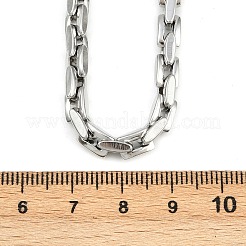 304 Stainless Steel Link Chain Necklaces for Women Men&nbsp;NJEW-Z093-02P