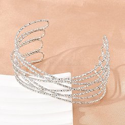 304 Stainless Steel Cuff Bangles for Women&nbsp;BJEW-Z155-05P