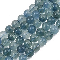 Natural Blue Fluorite Beads Strands&nbsp;GG-CBAF158-10mm