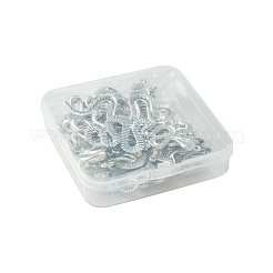32Pcs 6 Styles Tibetan Style Alloy Pendants&nbsp;FIND-FS0003-79