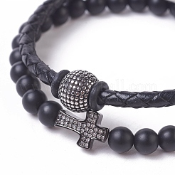 Stackable Bracelets Sets&nbsp;BJEW-JB04836