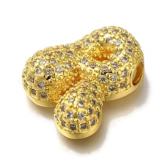 Brass with Cubic Zirconia Pendants&nbsp;KK-Q818-02R-G