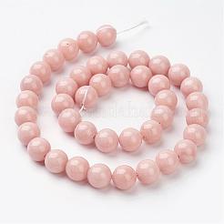 Natural Mashan Jade Round Beads Strands&nbsp;G-D263-10mm-XS22