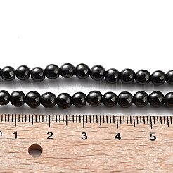 Non-Magnetic Synthetic Hematite Beads Strands&nbsp;G-H1624-4mm-AB