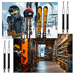 6Pcs Imitation Nylon with Alloy Ski Board Strap&nbsp;AJEW-HS0001-36