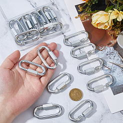 Q235 Carbon Steel Rock Climbing Carabiners&nbsp;FIND-WH0199-330