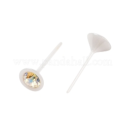 Hypoallergenic Bioceramics Zirconia Ceramic Stud Earrings&nbsp;EJEW-C111-04A