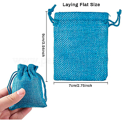 Burlap Packing Pouches Drawstring Bags&nbsp;ABAG-BC0001-12