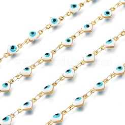 Handmade Enamel Link Chains&nbsp;STAS-I154-01G-01