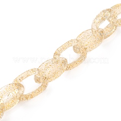 Handmade Transparent Acrylic Cable Chains&nbsp;AJEW-JB00817
