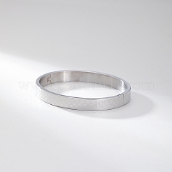 201 Stainless Steel Plain Bangles&nbsp;TZ9823-1