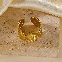 Ocean Brass Cuff Open Rings&nbsp;KK-CBA8D1E-07G