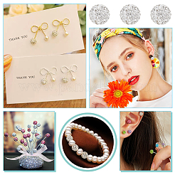 60Pcs Polymer Clay Rhinestone Beads&nbsp;RB-NB0001-24