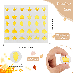 Round Dot Paper Sealing Stickers&nbsp;DIY-WH0349-137F