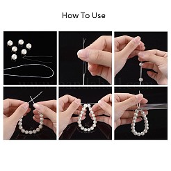 Korean Flat Elastic Crystal String&nbsp;EW-D005-A