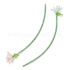 Acrylic and Glass Seed Beads Bookmarks&nbsp;AJEW-MZ00010
