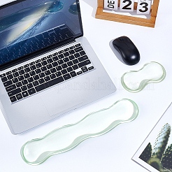2Pcs 2 Styles Silicone Mouse Wrist Rests & Keyboard Mat&nbsp;AJEW-NB0008-30A