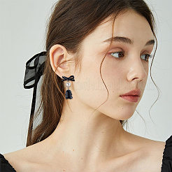 Painted Alloy Stud Earrings Findings&nbsp;FIND-SC0016-78