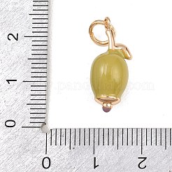 304 Stainless Steel Enamel Pendants&nbsp;STAS-B125-02B-G