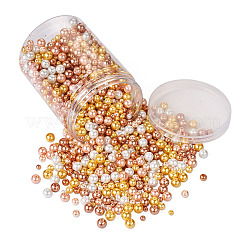 11 Strands 11 Styles Baking Paint Pearlized Glass Pearl Round Bead Strands&nbsp;HY-CW0001-04