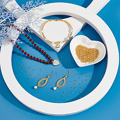 Rack 1000Pcs Plating Brass Beads&nbsp;KK-PH0005-34A-G