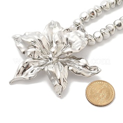 CCB Plastic Beaded Necklaces&nbsp;NJEW-P319-01P