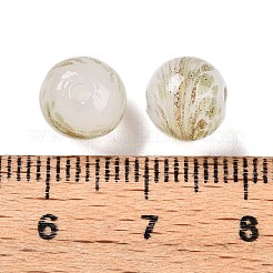 Handmade Gold Sand Lampwork Beads&nbsp;LAMP-T023-04A-02