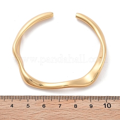 Brass Cuff Bangles&nbsp;BJEW-F482-05G