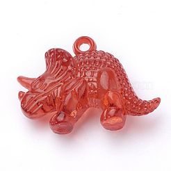 Transparent Acrylic Pendants&nbsp;X-TACR-T002-06