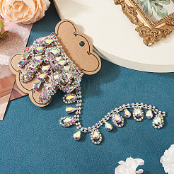 1 Yard Iron Rhinestone Strass Chains&nbsp;FIND-PJ0001-44B