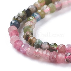 Natural Multicolor Tourmaline Beads Strands&nbsp;G-A026-C08