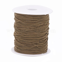 Brass Twisted Chains&nbsp;CHC-S103-AB-NF