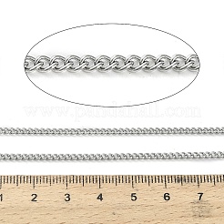 316L Surgical Stainless Steel Curb Chains&nbsp;CHS-H115-02A-P