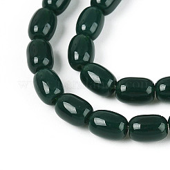 Opaque Glass Beads Strands&nbsp;GLAA-T028-14P-05