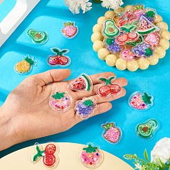 35Pcs 7 Styles PVC Plastic Cabochons&nbsp;KY-TA0001-43