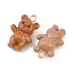 Alloy Enamel Pendants&nbsp;FIND-G101-10G