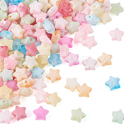 300Pcs Crackle Opaque Acrylic Beads&nbsp;OACR-TA0004-60