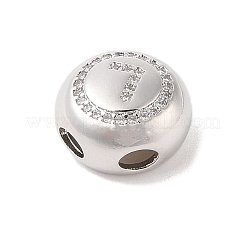 Rack Plating Brass & Cubic Zirconia Pendants&nbsp;KK-Z047-07P-L-RS