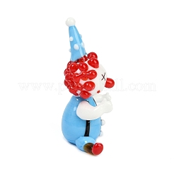 Handmade Lampwork Clown Display Decorations&nbsp;LAMP-Q005-12M