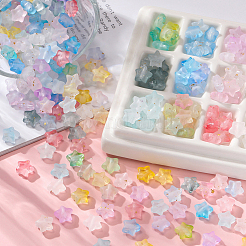 400Pcs Opaque Acrylic Beads&nbsp;MACR-SP0002-14B