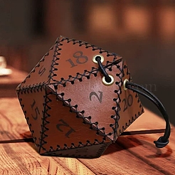Imitation Leather Polygon Storage Bag&nbsp;PW-WG19758-01
