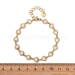 304 Stainless Steel Link Chain Bracelets for Women&nbsp;BJEW-A047-03G