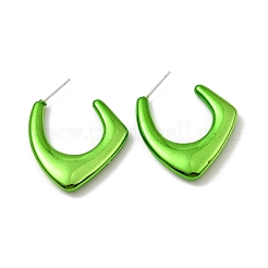 Polygon Acrylic Stud Earrings&nbsp;EJEW-P251-32