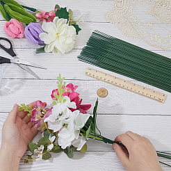 100Pcs Iron Stalk Flower Rod&nbsp;AJEW-SP0003-73A