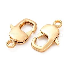 Brass Lobster Claw Clasps&nbsp;KK-H513-01A-G