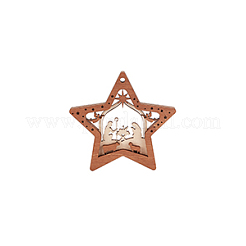 Wood Pendants&nbsp;FIND-WH0162-09